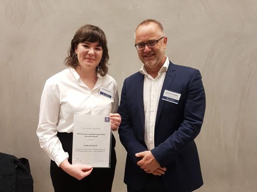 SGS Economics Planning Graham Larcombe Scholarship