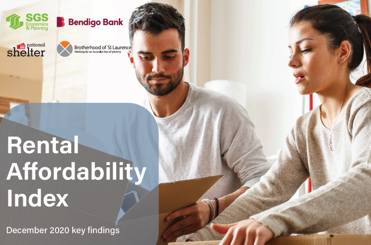 SGS Economics and Planning rental affordability index cover image