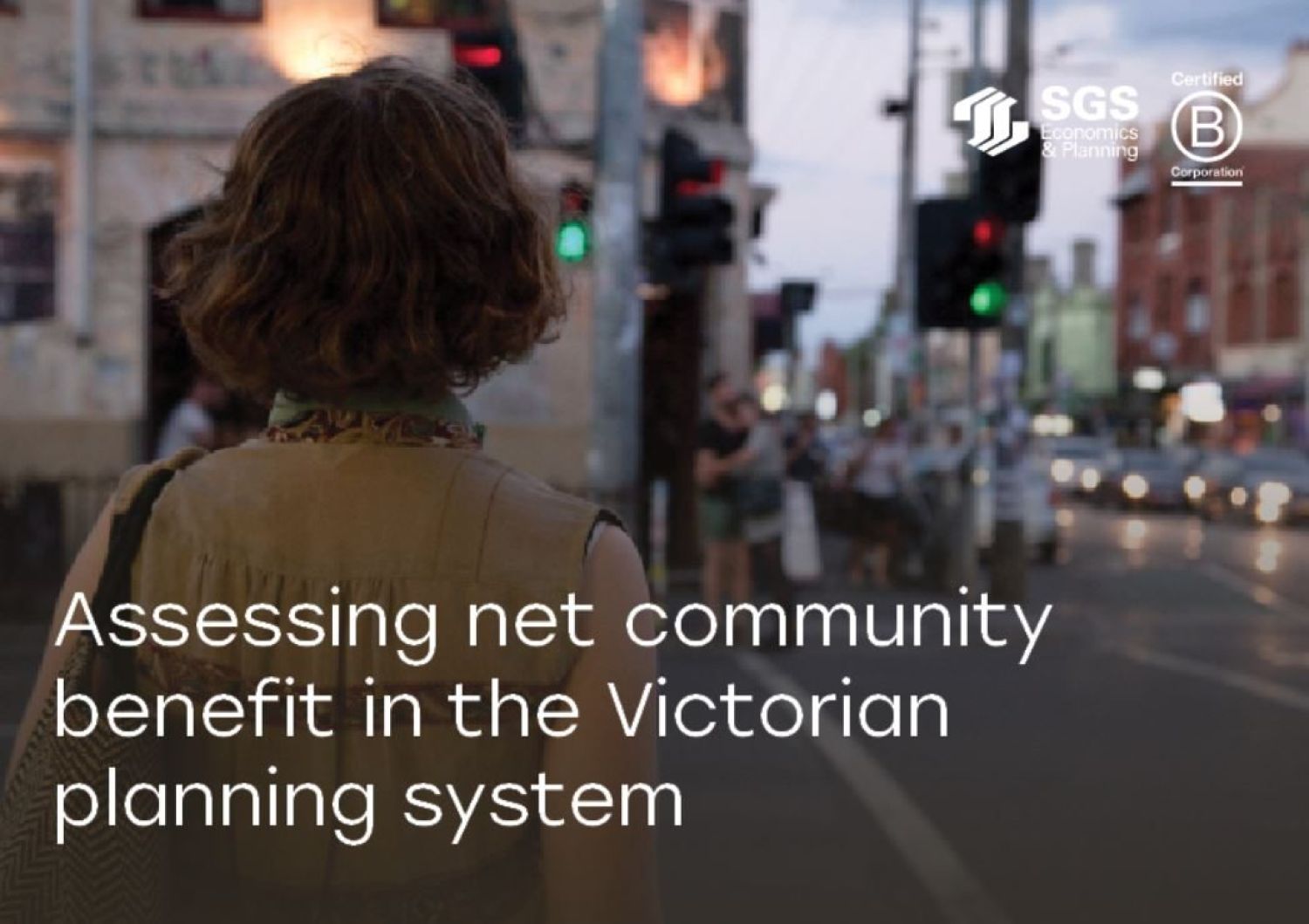 SGS economics and planning assessing net community benefit paper cover page