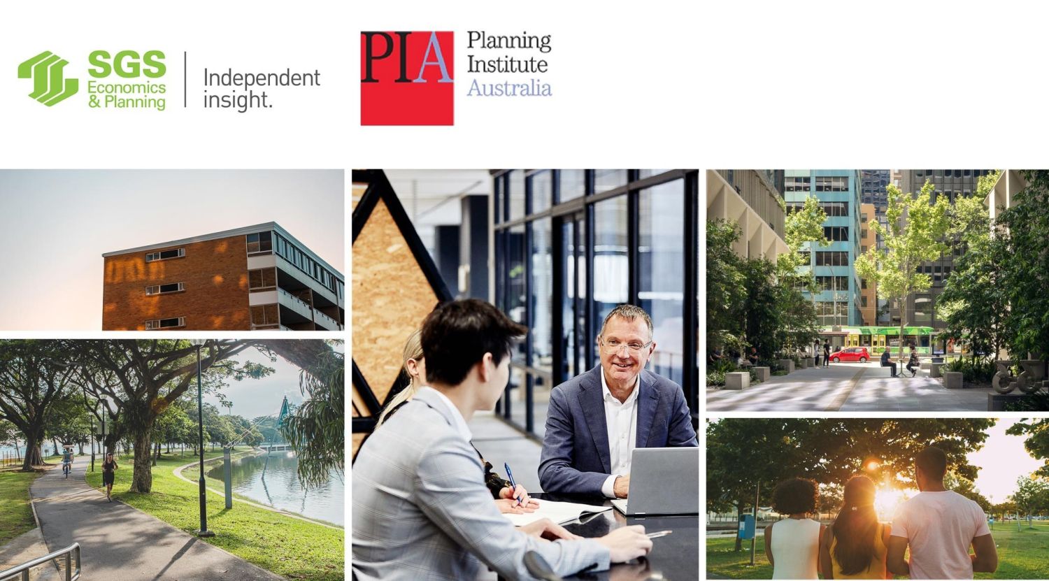 SGS Economics and Planning Better Cities Wlogos