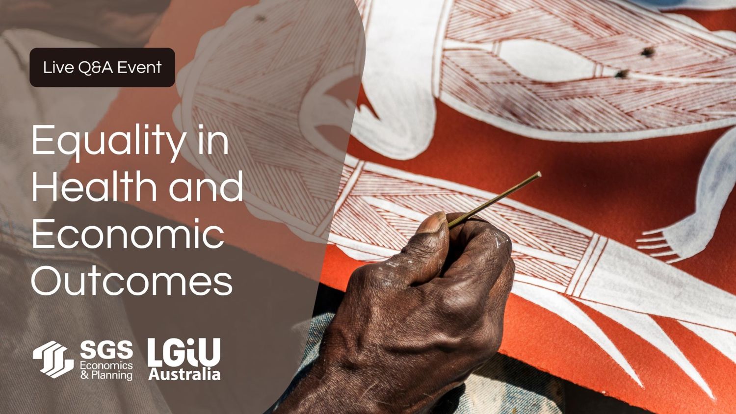 SGS Economics and Planning Close The Gapevent