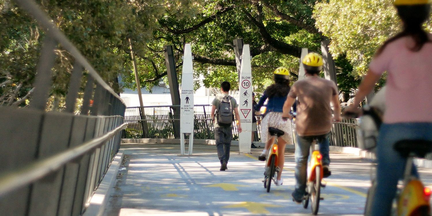 SGS Economics and Planning active transport the goodwill bridge Brisbane