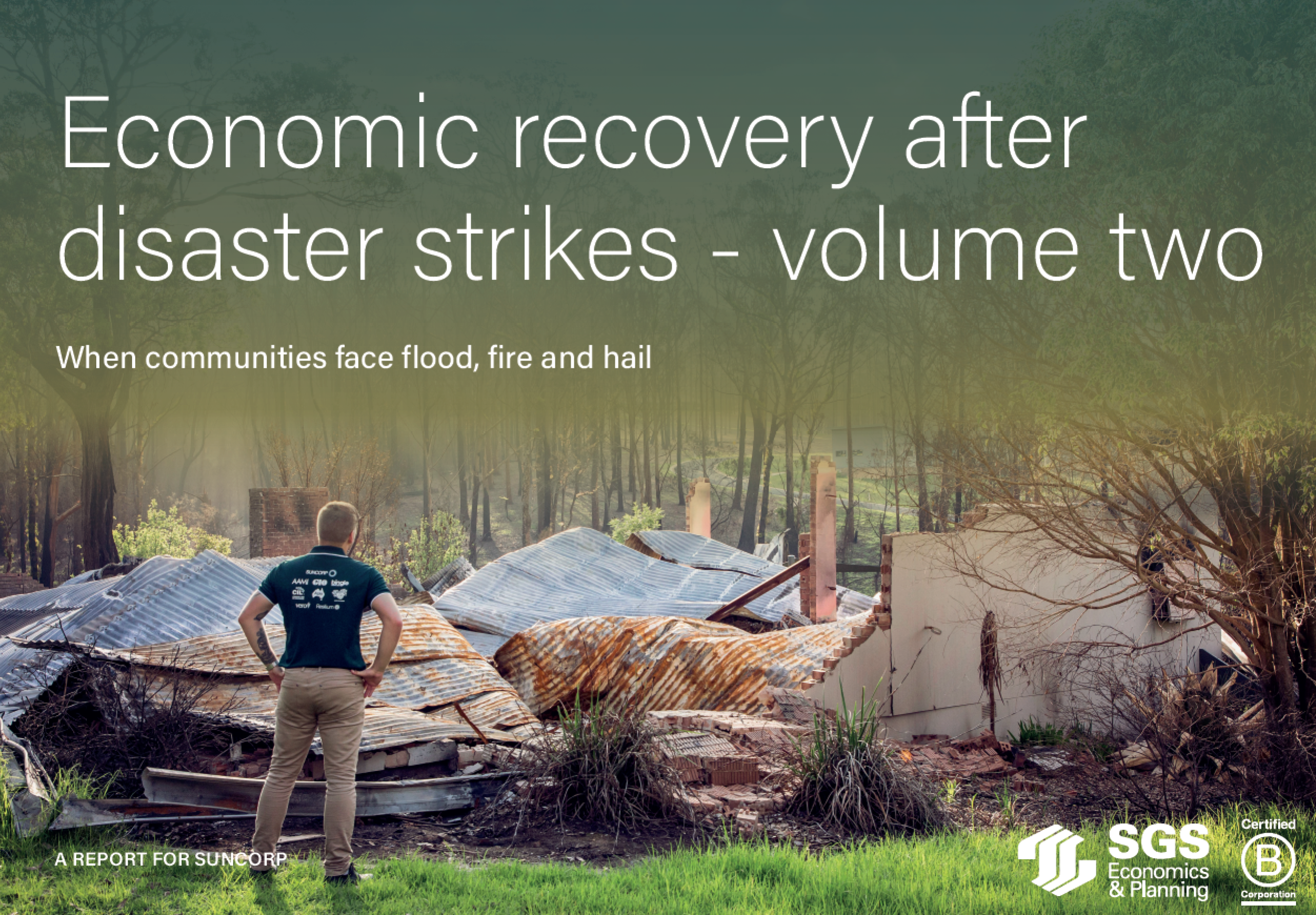 SGS Economics and Planning Suncorp report cover